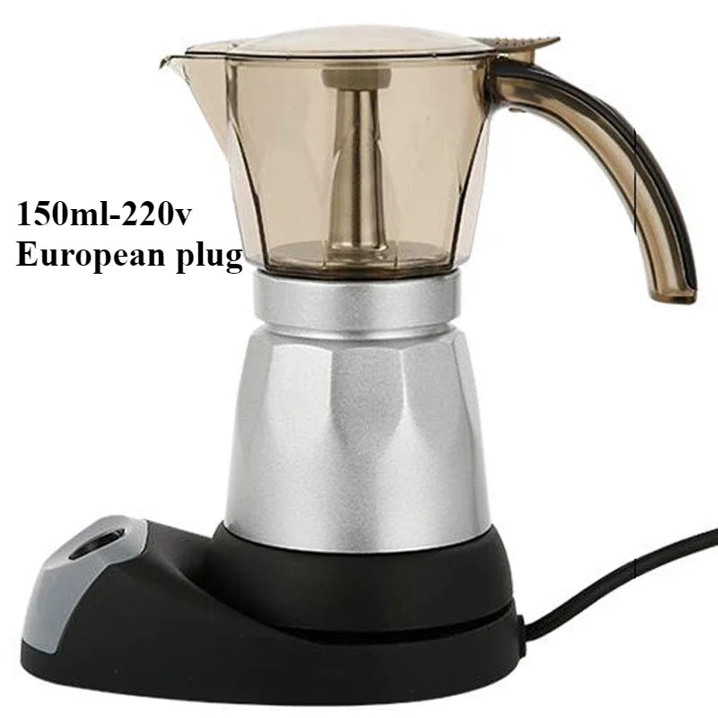 ☕⚡ Ηλεκτρική Καφετιέρα Espresso Moka – Ιταλικού & Κουβανέζικου Στυλ! ⚡☕ Electric Coffee Maker – Italian Cuban Brewing Espresso Moka Pot