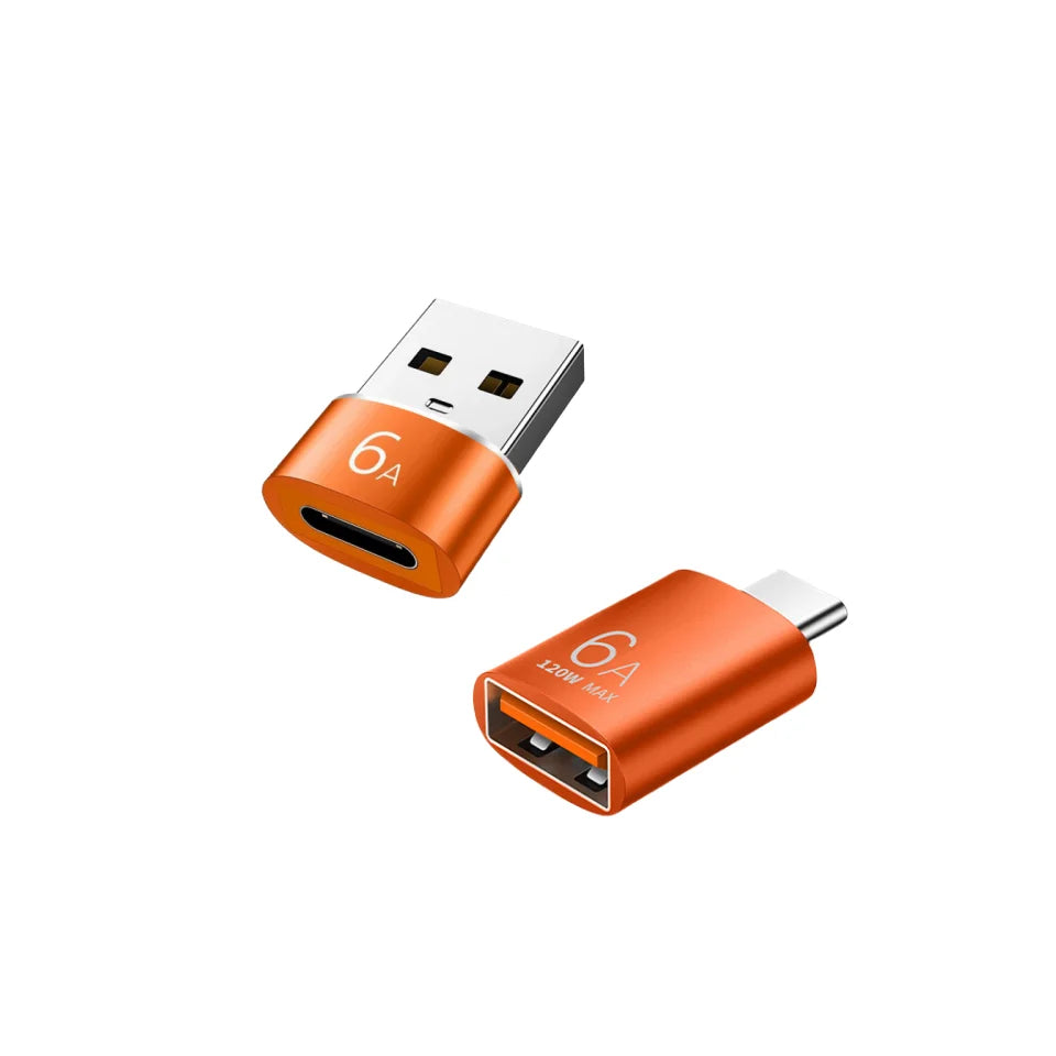 🔌⚡ USB A → USB-C OTG Adapter – 10A/6A Fast Charge & USB 3.0 Data Converter 🎯