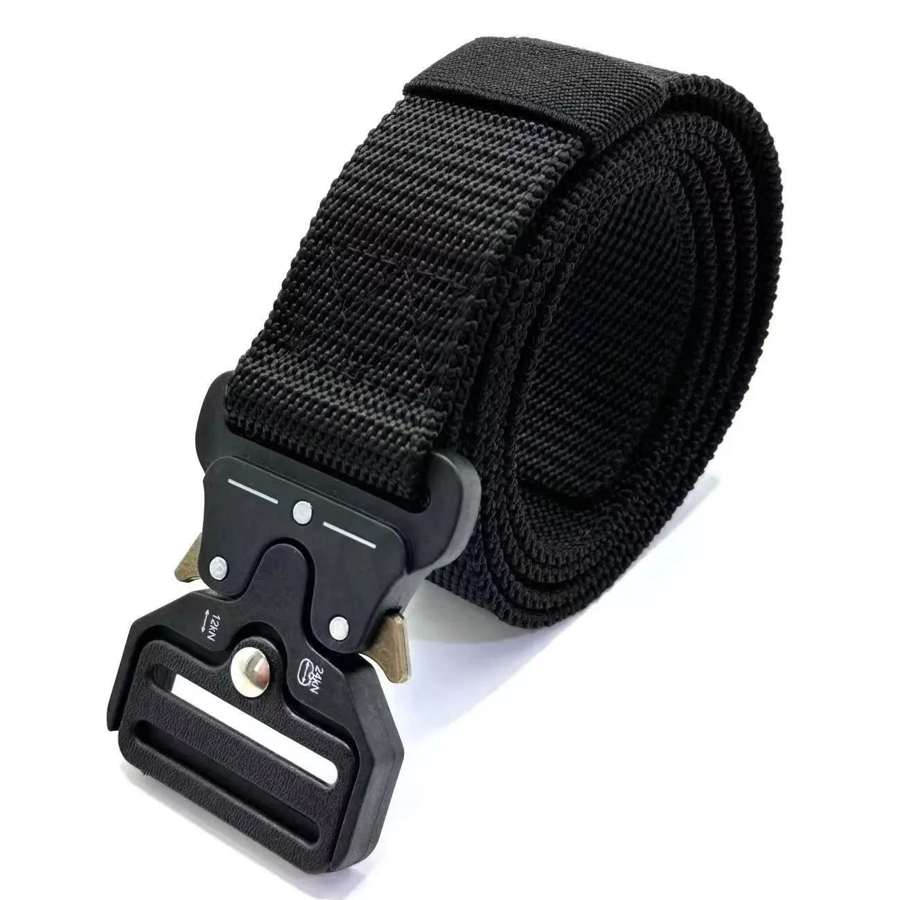 🎯🪖 Tactical Men’s Belt – Outdoor Combat & Survival Ζώνη από Nylon & Canvas με Quick Release Buckle