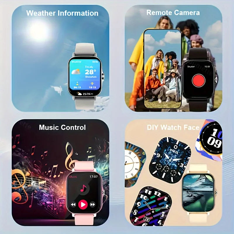 ⌚🔥 KESHUYOU 2025 Smart Watch – Έξυπνο Ρολόι με Κλήσεις, Ειδοποιήσεις & Αθλητικές Λειτουργίες ✨