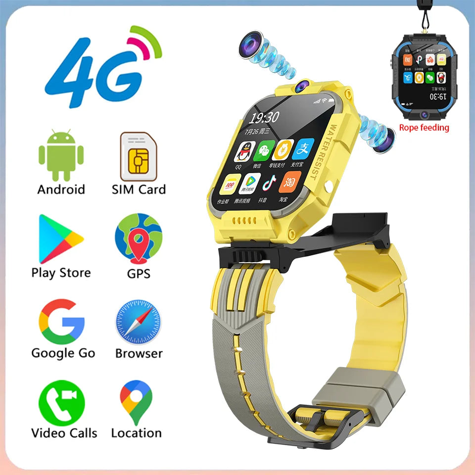 🆕 World Premiere 2025 – Smartwatch Παιδιών με 4G/5G, GPS & NFC