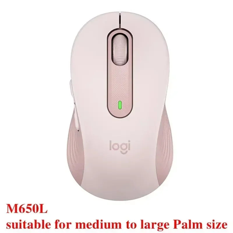 🖱️ Logitech Signature M650/M650L – Ασύρματο Mouse με Silent Clicks & Dual Συνδεσιμότητα 🔇 Ιδανικό για μικρά έως μεσαίου μεγέθους χέρια – Bluetooth + 2.4GHz, άνεση & ησυχία στην εργασία
