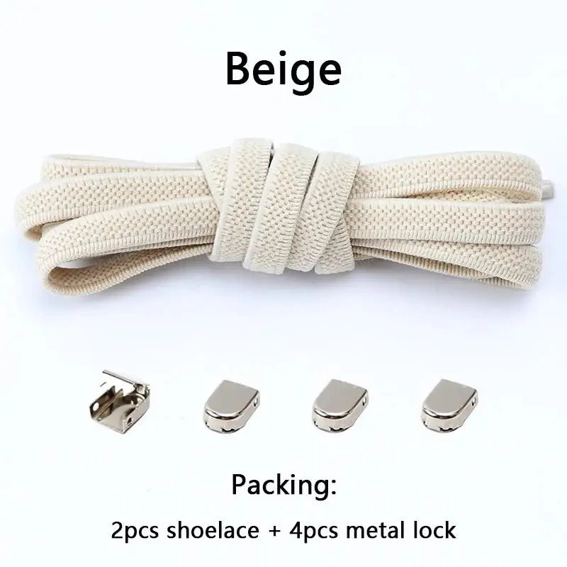 👟✨ No Tie Elastic Shoelaces – Ελαστικά Κορδόνια Χωρίς Δέσιμο για Παιδιά & Ενήλικες 🚀
