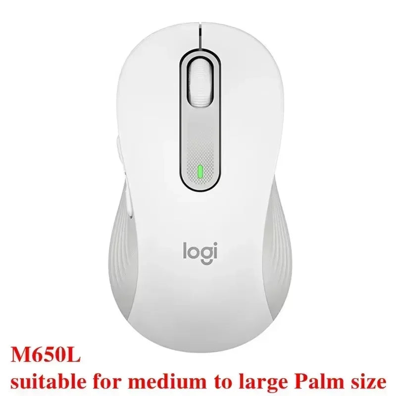 🖱️ Logitech Signature M650/M650L – Ασύρματο Mouse με Silent Clicks & Dual Συνδεσιμότητα 🔇 Ιδανικό για μικρά έως μεσαίου μεγέθους χέρια – Bluetooth + 2.4GHz, άνεση & ησυχία στην εργασία