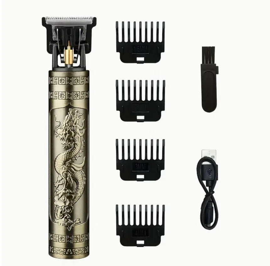 ✂️⚡ Men’s Pro Clipper – Απόλυτο Cordless Trimmer για Μαλλιά & Γένια! ⚡✂️ USB Rechargeable | Professional Hair & Beard Trimmer | Cordless Grooming Kit