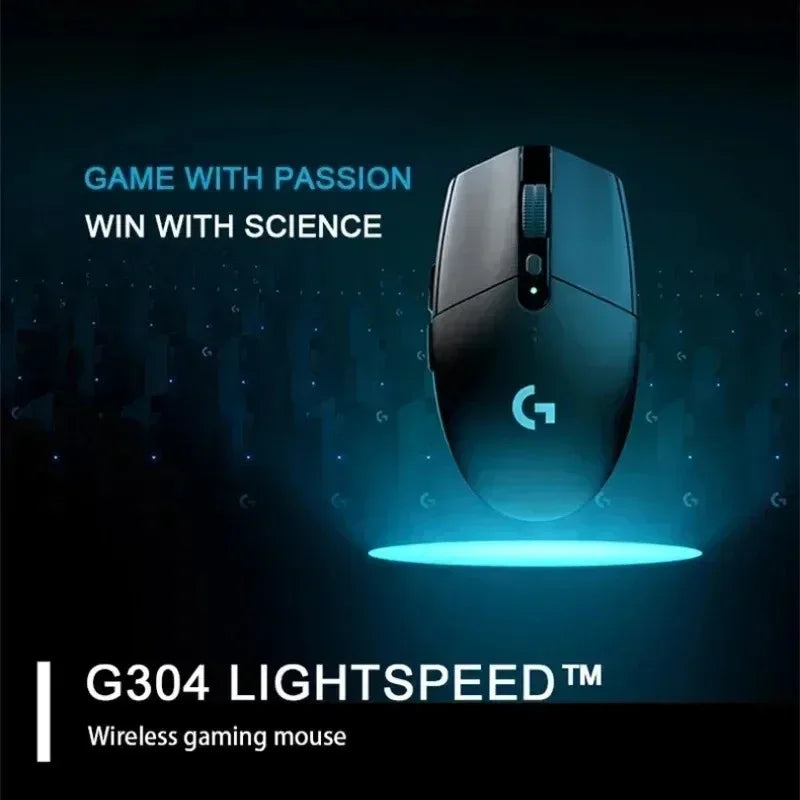 🎮⚡ Logitech G304 LIGHTSPEED – Ασύρματο Gaming Ποντίκι με HERO 12K Sensor & 6 Κουμπιά 🔫 Ελαφρύ, πανίσχυρο και ταχύτατο – για gamers που απαιτούν ανταπόκριση επιπέδου wired χωρίς τα καλώδια.