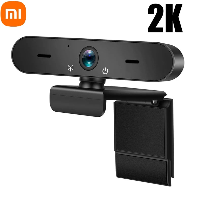 🎥✨ Xiaomi 4K Webcam – Επαγγελματική USB Κάμερα με 2K/1080P & Dual Mic 🎤💻