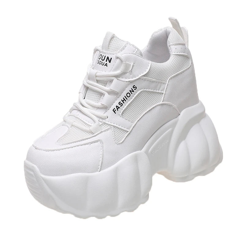 ✨👟 Γυναικεία Sneakers με 11CM Πλατφόρμα – Στυλ & Άνεση σε Νέα Ύψη 👟✨