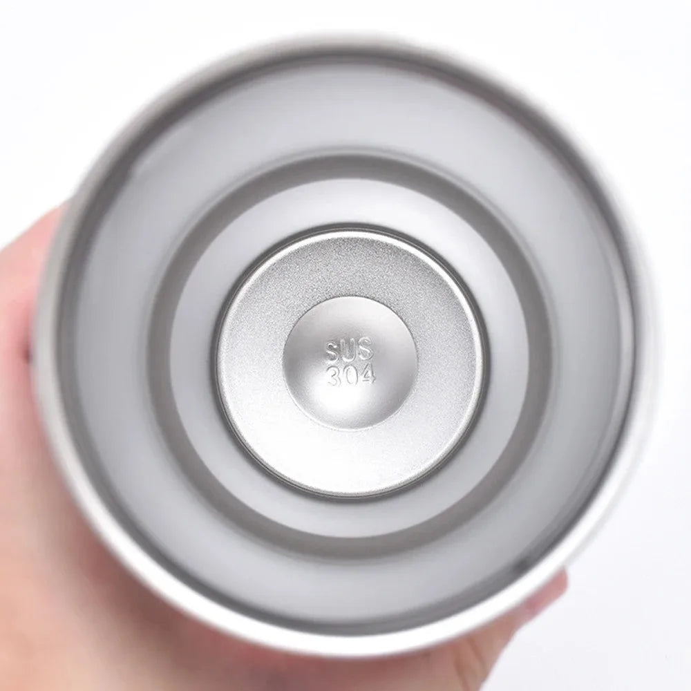 30 Oz Stainless Steel Thermos Mug Tritan Material Double Layer Vacuum Insulation Tape Handle, Perfect for Iced and Hot Drinks