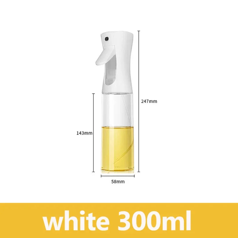🫒🥗 Kitchen Oil Spray Bottle – 200ml / 300ml / 500ml 🍳 Επαναγεμιζόμενο Μπουκάλι Ψεκασμού για Μαγειρική, BBQ & Baking