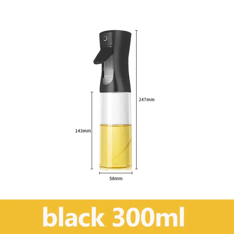 🫒🥗 Kitchen Oil Spray Bottle – 200ml / 300ml / 500ml 🍳 Επαναγεμιζόμενο Μπουκάλι Ψεκασμού για Μαγειρική, BBQ & Baking