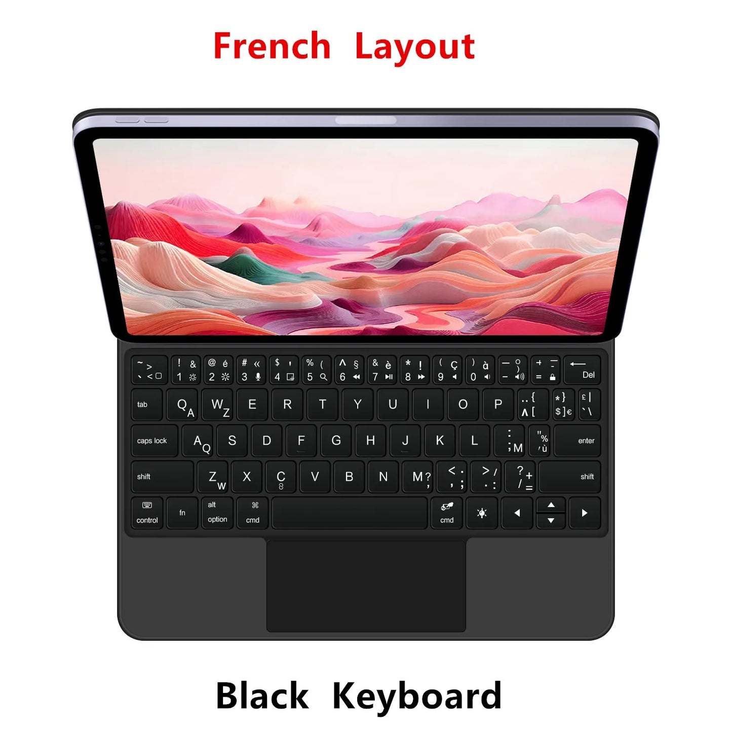 💻✨ Magic Keyboard Case με Backlight & Touchpad για iPad 10th & iPad A16 11th Gen (2025) ✨📱