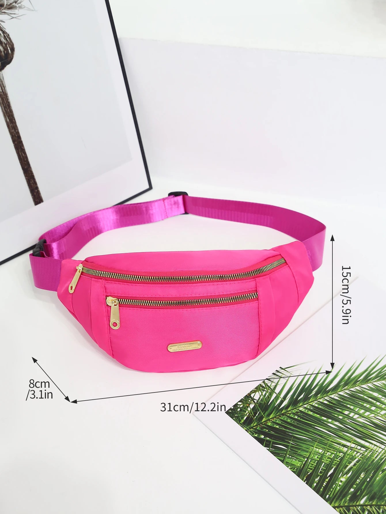 🎒💦 Fanny Pack – Αδιάβροχη Τσάντα Μέσης με Ρυθμιζόμενο Ιμάντα για Γυναίκες 👟✈️