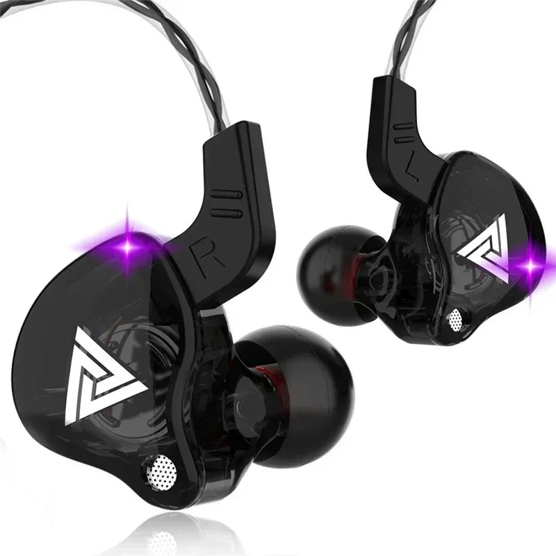 🎧 New Sport Headset with Microphone – QKZ AK6 In-Ear Wired Earphones