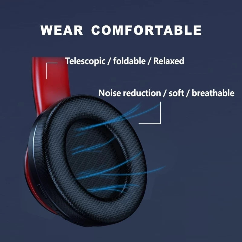 🎧 Lenovo HD200 – Ασύρματα Bluetooth Over-Ear Ακουστικά με Πτυσσόμενο Σχεδιασμό & HIFI Ήχο