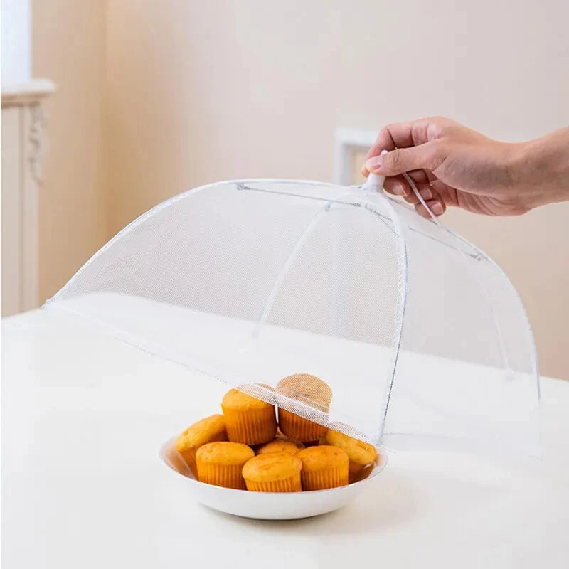 🥗🦟 Food Cover Mesh – Πτυσσόμενο Δίχτυ Κάλυψης Τροφίμων Πλενόμενο & Αντικουνουπικό ✨