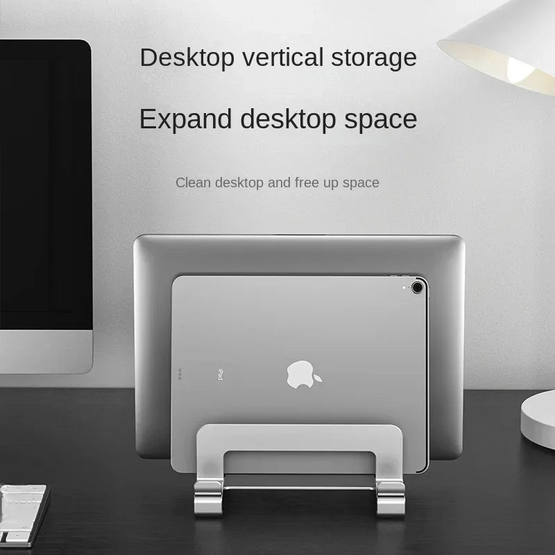 💻📐 New Vertical Laptop Stand 3 σε 1 – Ρυθμιζόμενη Κάθετη Βάση Notebook & MacBook 🎯