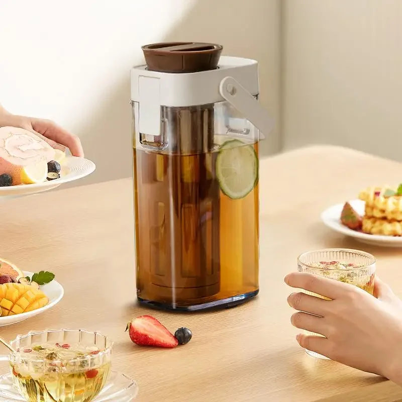 🥶☕ Cold Brew Coffee Maker – Για Τέλειο Παγωμένο Καφέ & Ροφήματα! ☕🥶 Cold Brew Coffee Pot 1000ml – Iced Coffee Maker & Multi-Use Pitcher