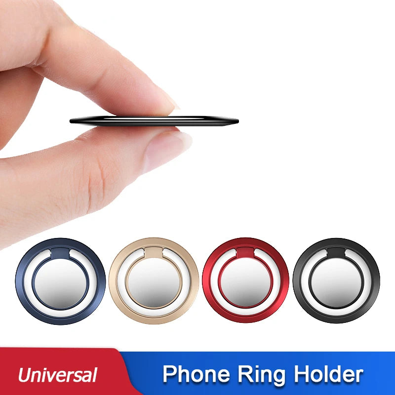 📱💍 Universal Finger Ring Holder – Στυλ & Ασφάλεια στο Κινητό σου! 💍📱 360° Rotation | 180° Tilt | Luxury Metal Design