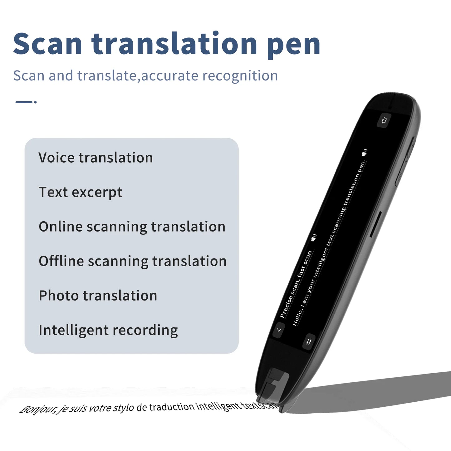 ✏ Reading Pen for Dyslexia & Translation Pen Scanner – 142 Γλώσσες, Μετάφραση & Ανάγνωση 📚🌍