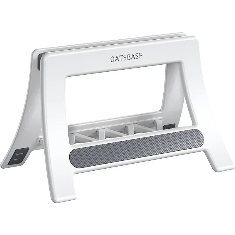 💻📐 Oatsbasf Vertical Laptop Stand – Κάθετη Βάση με Σιλικόνη & Heat Dissipation 🎯