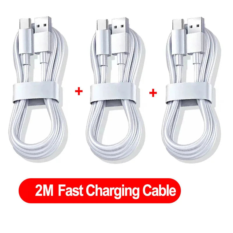 ⚡🔌 NNBILI Καλώδιο USB Type-C 100W 10A – Super Fast Charging 📱 Για Huawei, OPPO, vivo, iQoo (1–3 τεμάχια)