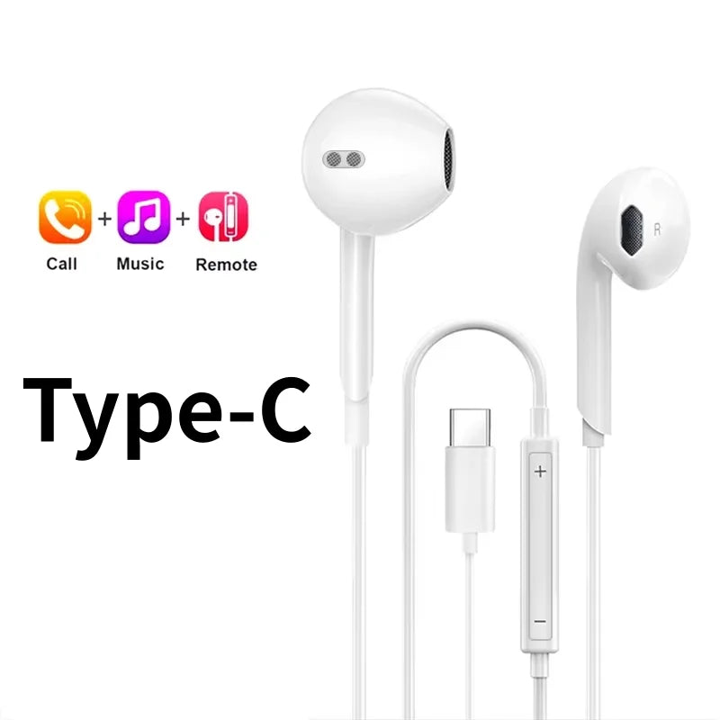 🎧✨ KIPADOG Original Wired Earphones 🚀 (USB-C & 3.5mm – Με Μικρόφωνο)