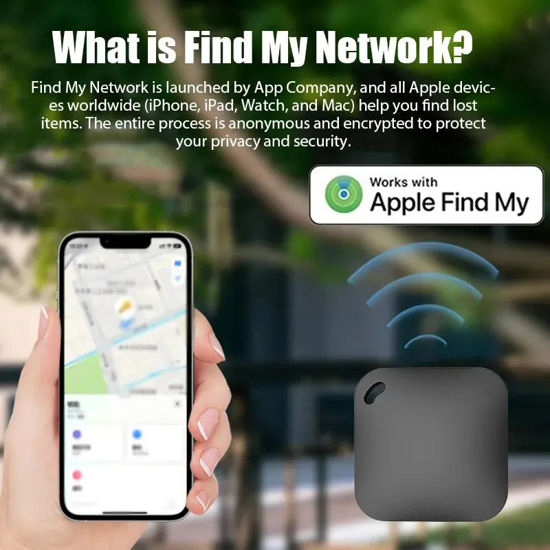 📍🔊 Smart Bluetooth GPS Tracker – MFI Locator με Apple Find My APP 🍏 Anti-Lost Device για Κλειδιά, Κατοικίδια & Παιδιά