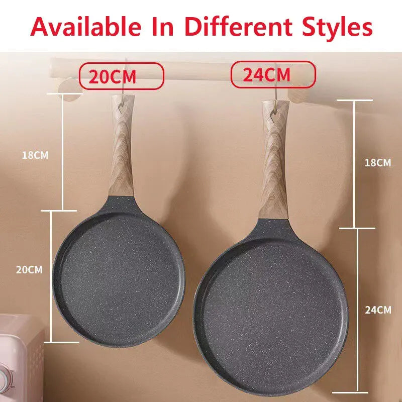 🍳 Τηγάνι Maifan Stone με 4 Θέσεις – Αντικολλητικό, Ανθεκτικό & Οικολογικό | Ιδανικό για Ομελέτες, Pancakes & Μπριζόλες