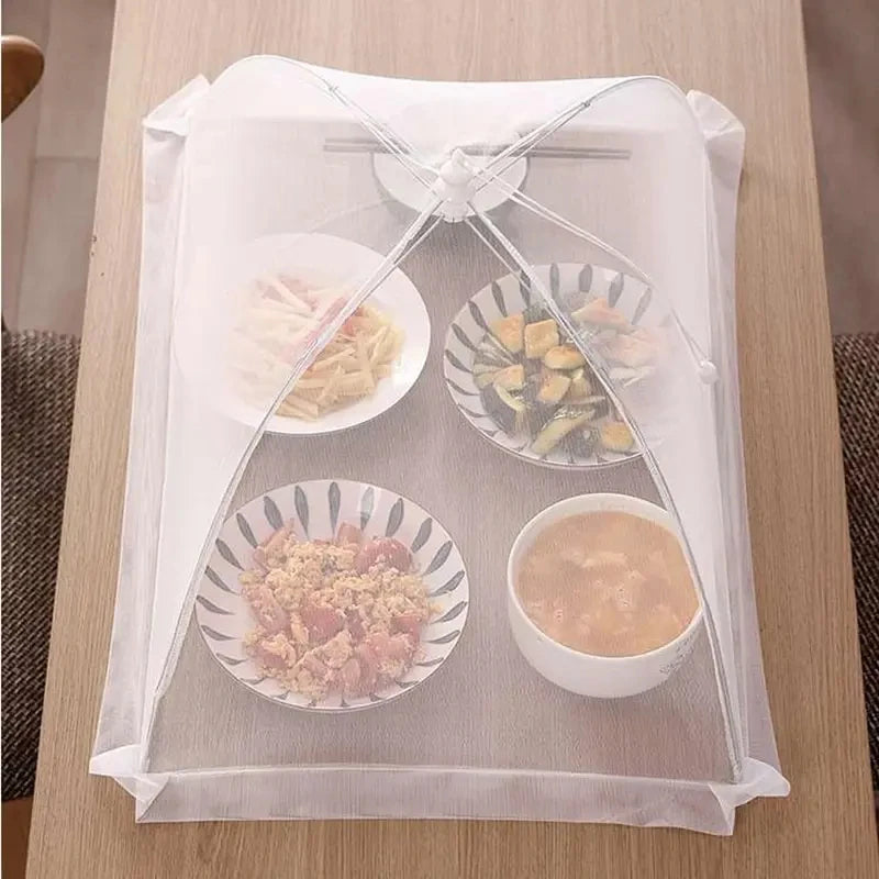 🥗🦟 Food Cover Mesh – Πτυσσόμενο Δίχτυ Κάλυψης Τροφίμων Πλενόμενο & Αντικουνουπικό ✨
