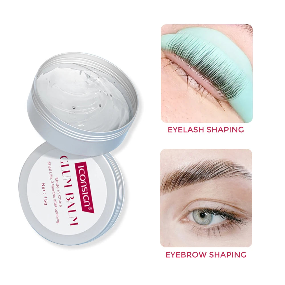💖✨ ICONSIGN Lash Glue Balm – Επαναστατική Κόλλα-Βάλσαμο για Lash Lift & Brow Lift 🎯