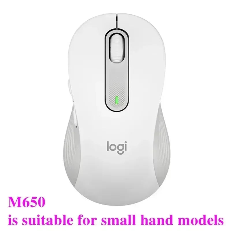 🖱️ Logitech Signature M650/M650L – Ασύρματο Mouse με Silent Clicks & Dual Συνδεσιμότητα 🔇 Ιδανικό για μικρά έως μεσαίου μεγέθους χέρια – Bluetooth + 2.4GHz, άνεση & ησυχία στην εργασία