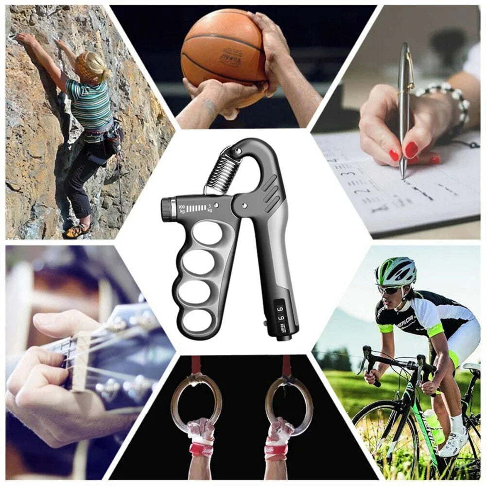 💪🖐️ G3 Hand Gripper – Ρυθμιζόμενη Ενδυνάμωση Χεριών & Αντίστασης 5-100Kg! 🖐️💪 Wrist Expander | Finger & Forearm Trainer | Adjustable Dynamometer