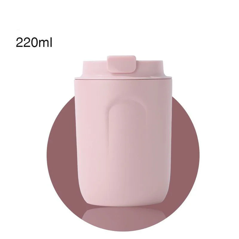 🥤 220ml Mini Θερμός Καφέ – 316 Ανοξείδωτο Ατσάλι 🔥❄️
