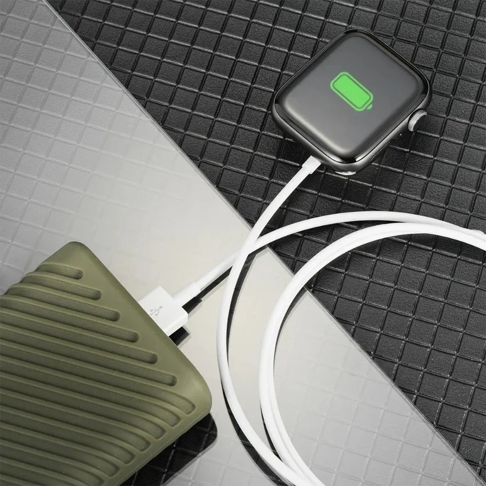 ⌚⚡ Magnetic Wireless Charger – Γρήγορη Ασύρματη Φόρτιση για Apple Watch 🎯