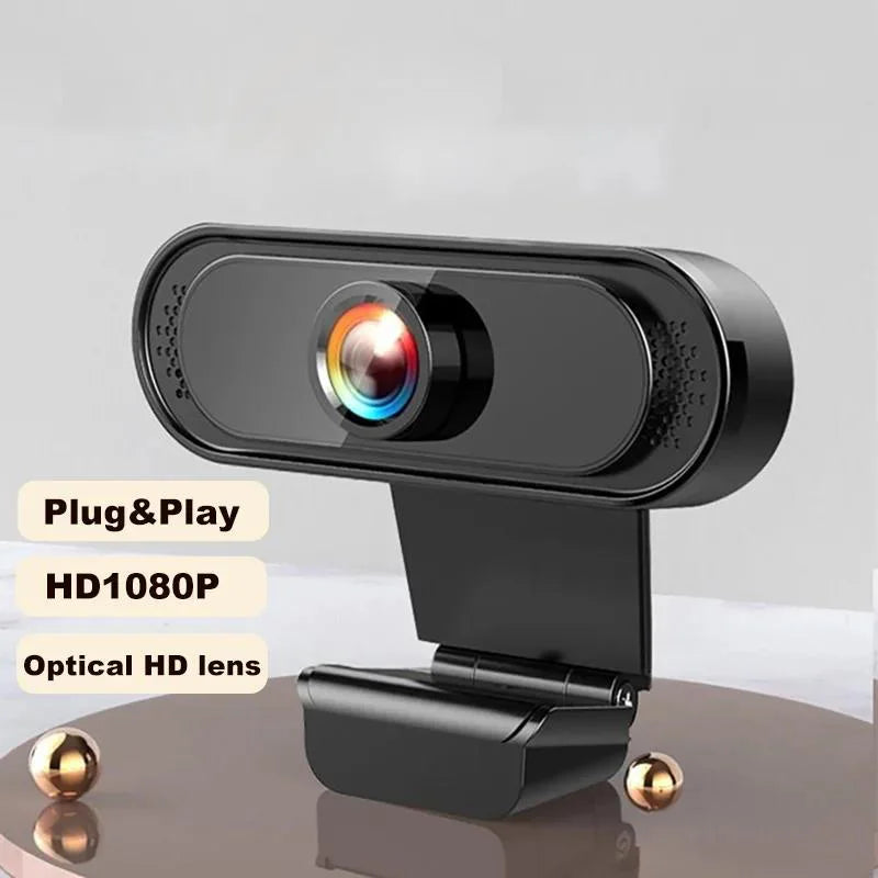 💻🎥 1080P Full HD Webcam – Με Μικρόφωνο & Τρίποδο για PC & Laptop 🎤✨