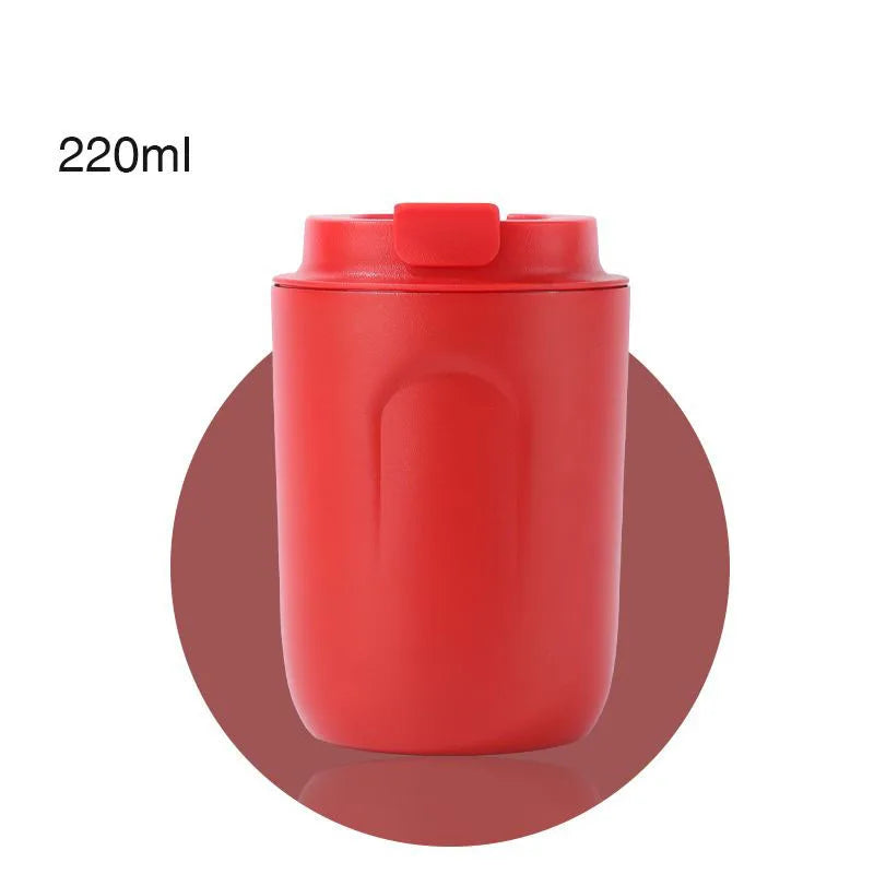 🥤 220ml Mini Θερμός Καφέ – 316 Ανοξείδωτο Ατσάλι 🔥❄️