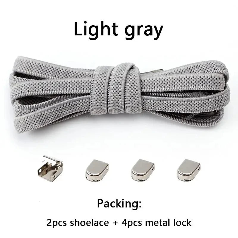 👟✨ No Tie Elastic Shoelaces – Ελαστικά Κορδόνια Χωρίς Δέσιμο για Παιδιά & Ενήλικες 🚀