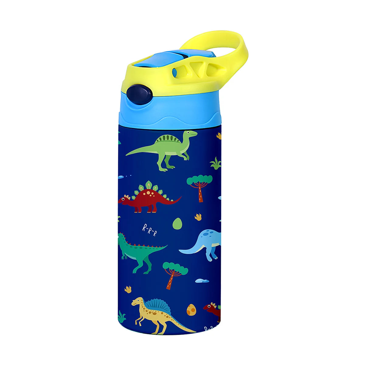 🧸 12OZ/350ml Cartoon Thermos Cup | Παιδικό Θερμός Ανοξείδωτο Ατσάλι με Σχέδια & Φορητό Καπάκι