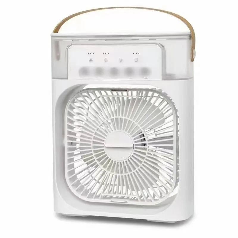 ❄️💨 3 σε 1 Φορητό Air Cooler – Ανεμιστήρας, Υγραντήρας & LED Night Light! 💨❄️ Portable Humidifier Fan Air Conditioner