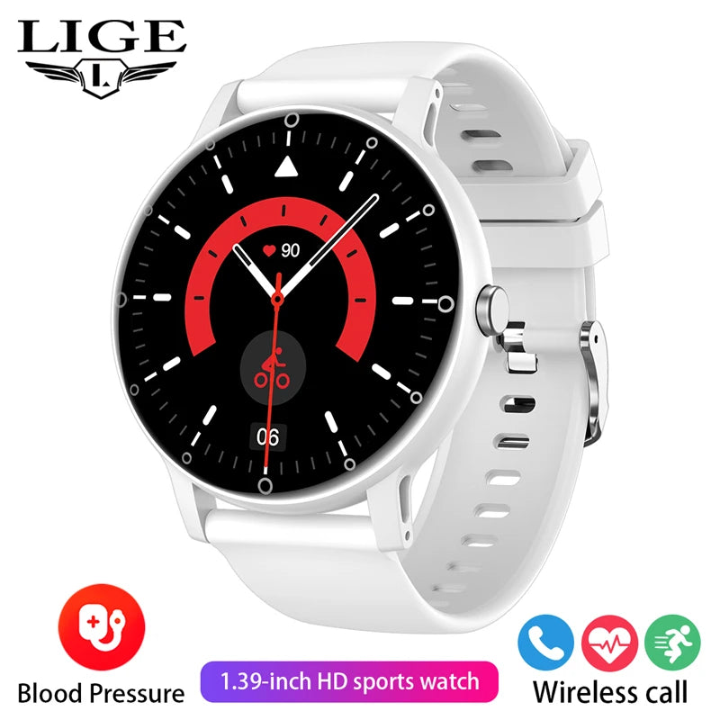 ⌚ LIGE Round Smartwatch – Κομψότητα & Δυνατότητες σε ένα ρολόι! ⌚