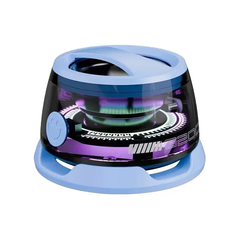 🔊🌈 Outdoor Magnetic Bluetooth Speaker – Φορητό Ηχείο με RGB Φωτισμό & Βάση Κινητού 🚀