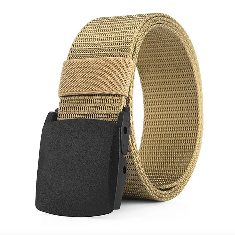 👖🪢 Unisex Tactical Ζώνη – Outdoor Casual Canvas & Nylon Belt 🎯 Μεταλλ-Free Ζώνη για Παντελόνια, Jeans & Σπορ