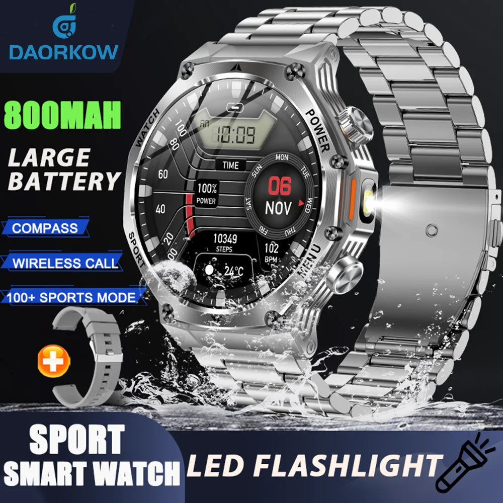 ⚡ 2025 New 800mAh Large Battery Smartwatch – Ισχύς, Στυλ & Απόδοση στον Καρπό σου! ⚡