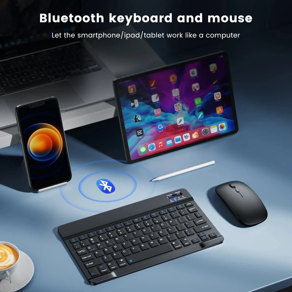 🧠📱 Xiaomi Wireless Bluetooth Keyboard & Mouse Set – Μεταμόρφωσε το tablet ή κινητό σου σε mini laptop! 💻✨ Ultra-slim, φορητό, επαναφορτιζόμενο σετ για εργασία και ψυχαγωγία παντού!