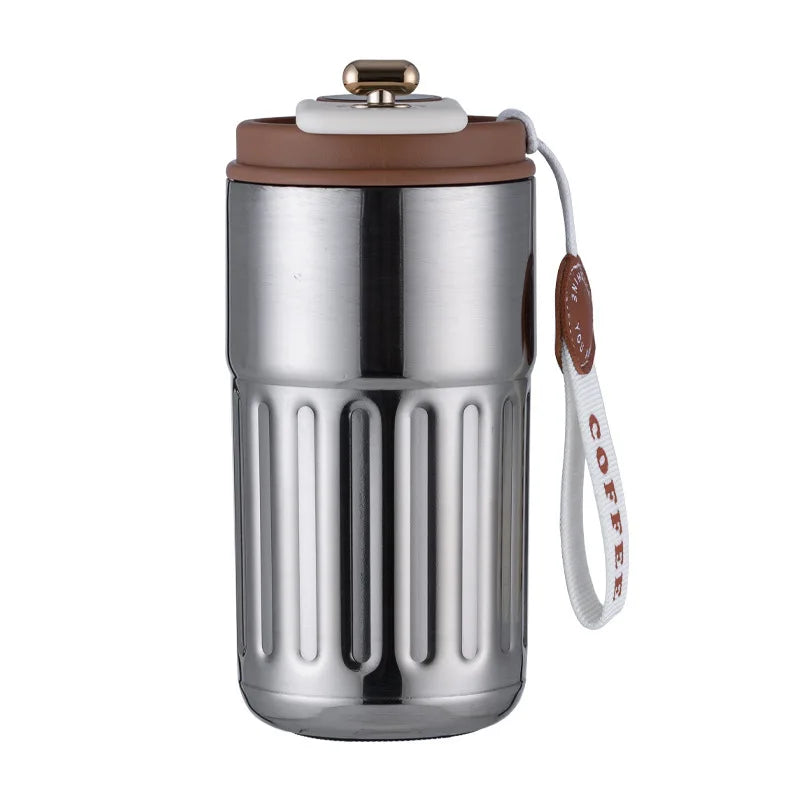 ☕ 450ml Smart Thermos Mug | Ανοξείδωτο Θερμός με Οθόνη Θερμοκρασίας | Ιδανικό για Καφέ, Τσάι & Ταξίδια