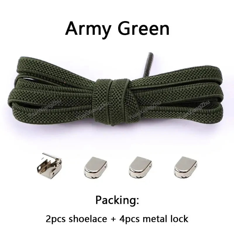 👟✨ No Tie Elastic Shoelaces – Ελαστικά Κορδόνια Χωρίς Δέσιμο για Παιδιά & Ενήλικες 🚀