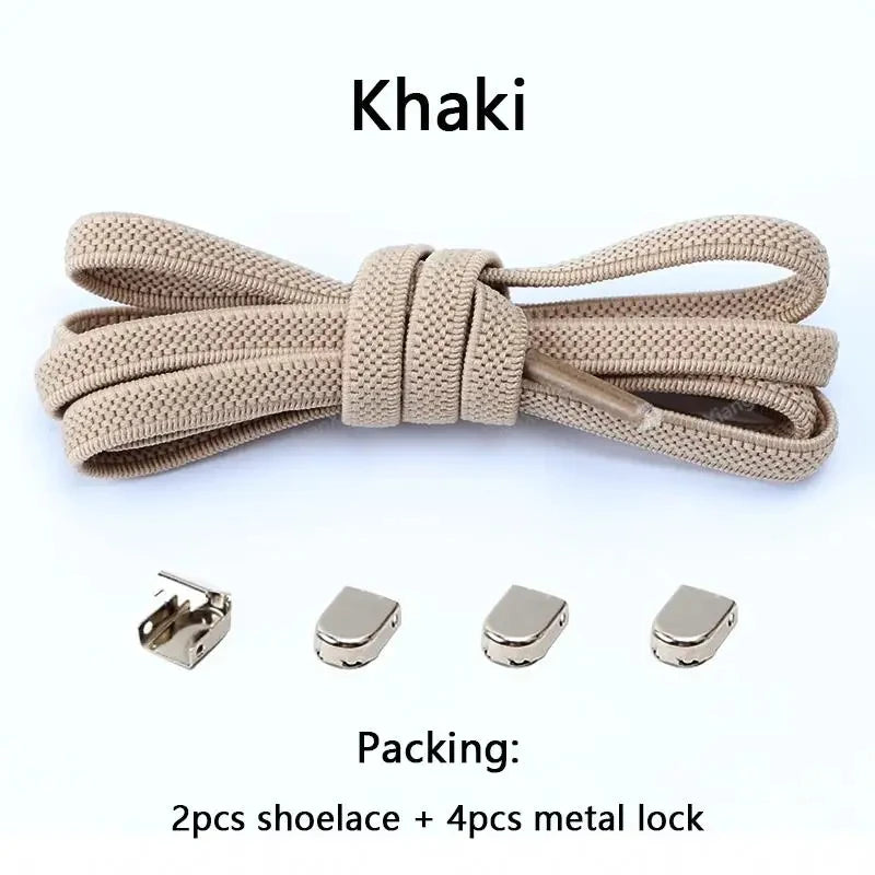 👟✨ No Tie Elastic Shoelaces – Ελαστικά Κορδόνια Χωρίς Δέσιμο για Παιδιά & Ενήλικες 🚀