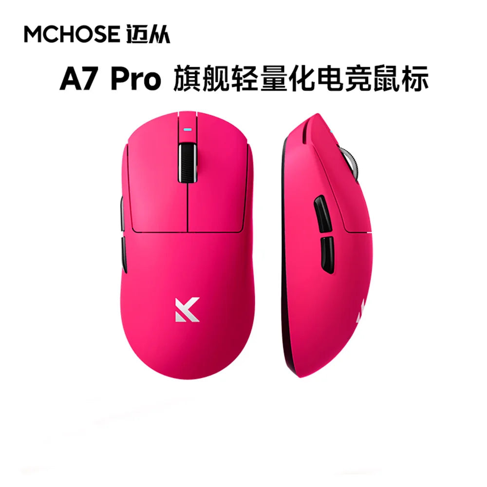 🎮🖱️ MCHOSE A7 Ultra Wireless Gaming Mouse – Απόλυτη ακρίβεια στα χέρια σου! Επαγγελματικό gaming με 8K polling rate, PAW3950 sensor και σχεδιασμό για μεγάλα χέρια! 👑🔥