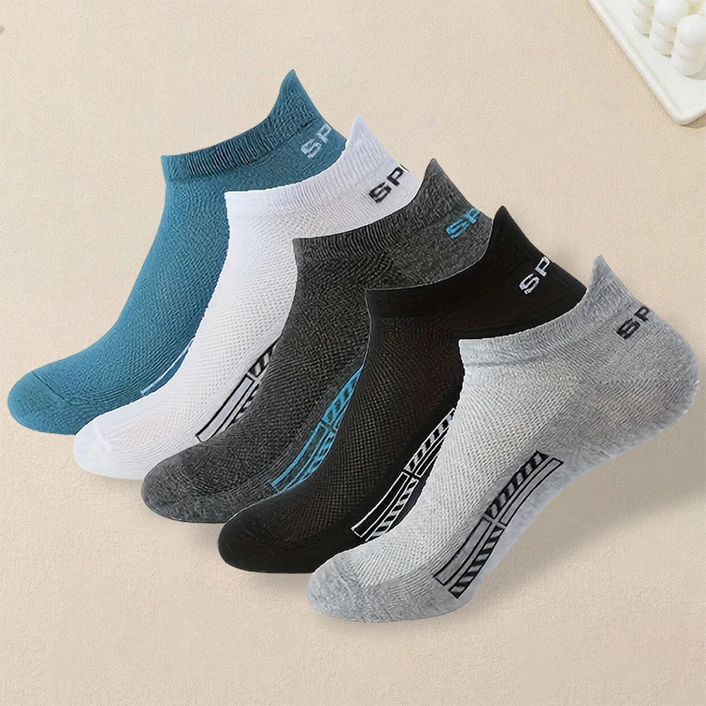 🧦 5 Ζευγάρια Ανδρικές Κάλτσες – Καλοκαιρινές, Ανάλαφρες & Fashionable